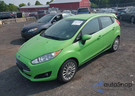 2014 Ford Fiesta Titanium from USA, damaged, VIN 3FADP4FJXEM226724